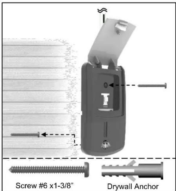Screw #6 x1-3/8" Drywall Anchor