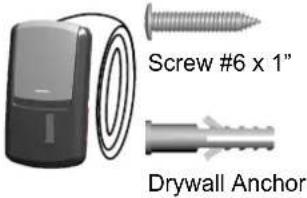 Screw #6 x 1" Drywall Anchor