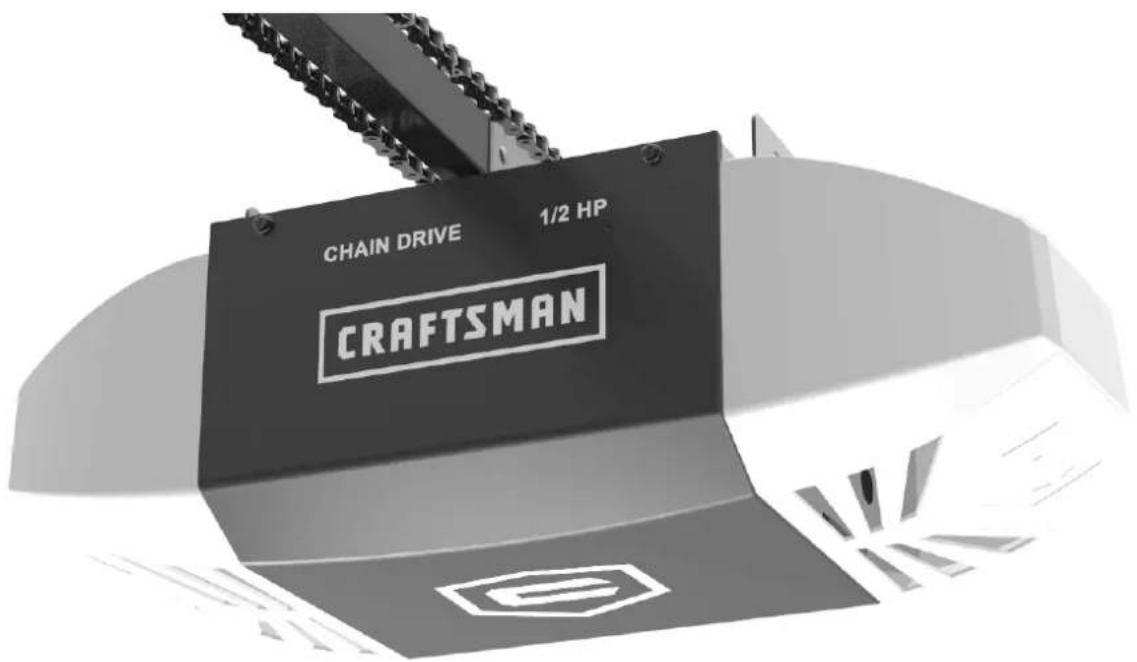 CHAIN DRIVE 1/2 HP CRAFTSMAN