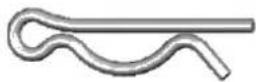 Craftsman 57953 - INSTALLATION HARDWARE, LOCATED IN HARDWARE BAG (SHOWN IN ACTUAL SIZE) - 4