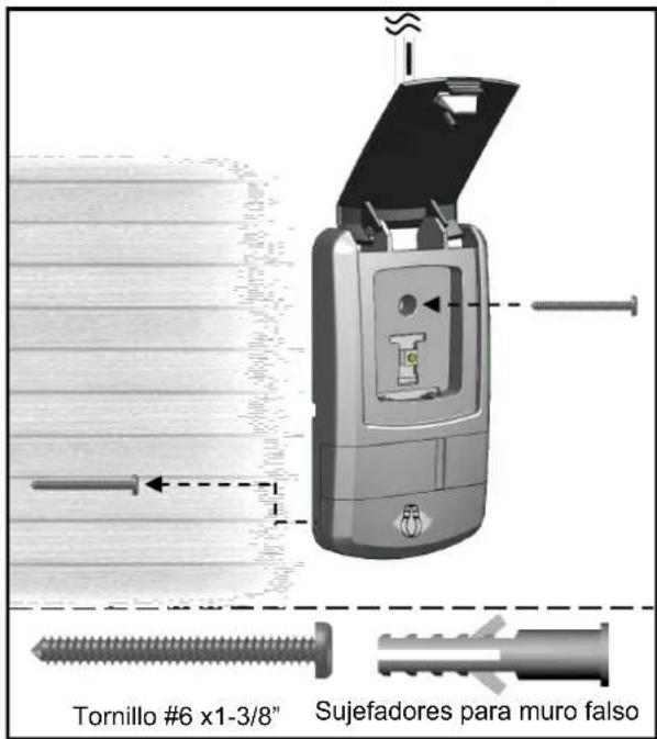 Tornillo #6 x1-3/8" Sujefadores para muro falso