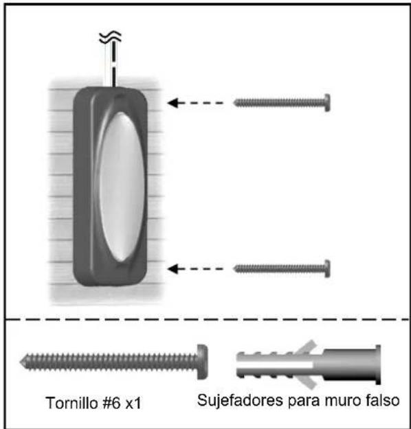 Tornillo #6 x1 Sujefadores para muro falso