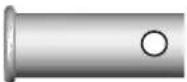 Craftsman 57933 - INSTALLATION HARDWARE, LOCATED IN HARDWARE BAG (SHOWN IN ACTUAL SIZE) - 1