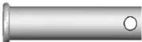 Craftsman 57933 - INSTALLATION HARDWARE, LOCATED IN HARDWARE BAG (SHOWN IN ACTUAL SIZE) - 2