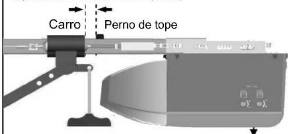 Carro Perno de tope