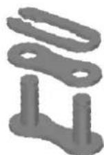 Craftsman 57963 - INSTALLATION HARDWARE, LOCATED IN HARDWARE BAG (SHOWN IN ACTUAL SIZE) - 12
