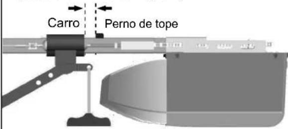 Carro Perno de tope