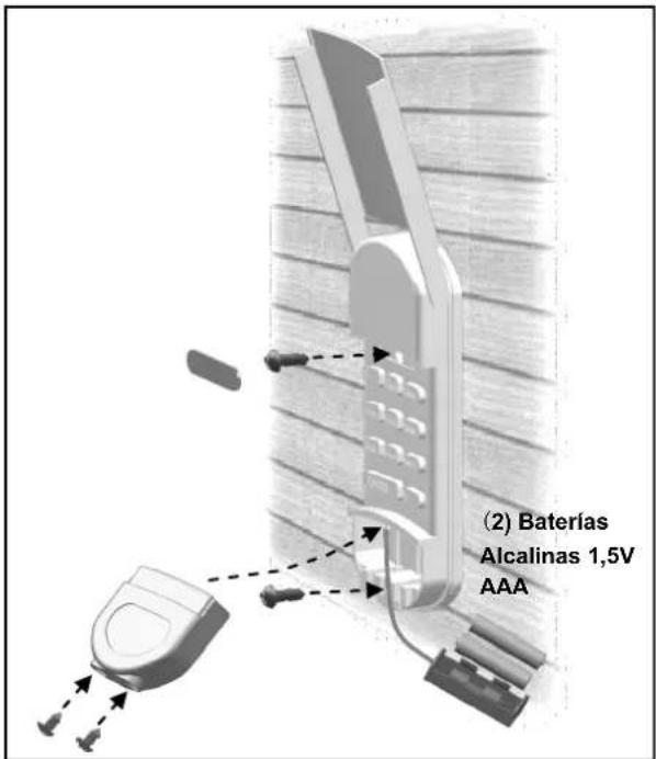 (2) Baterías Alcalinas 1,5V AAA
