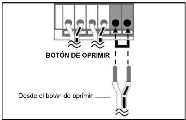 BOTÓN DE OPRIMIR Desde el botón de oprimir ——