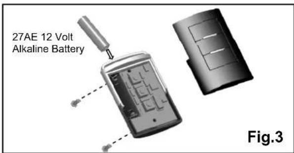 27AE 12 Volt Alkaline Battery Fig.3