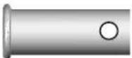 Craftsman 57963 - INSTALLATION HARDWARE, LOCATED IN HARDWARE BAG (SHOWN IN ACTUAL SIZE) - 1
