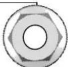 Craftsman 57963 - INSTALLATION HARDWARE, LOCATED IN HARDWARE BAG (SHOWN IN ACTUAL SIZE) - 9
