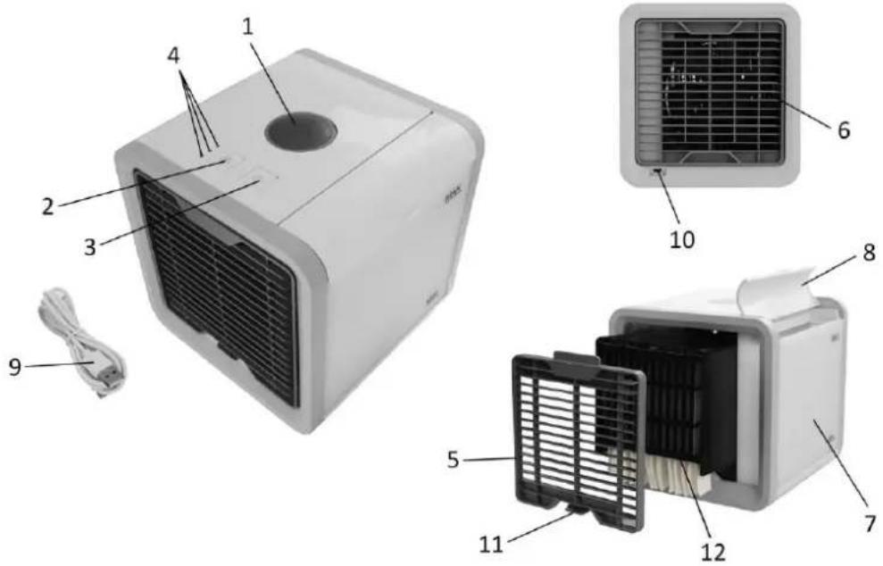 Emerio AC-125788 - OSALUETTELO - 1