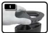 Ultimate Support MS-90/45 - Column Assembly (MS-100 and MS-90) - 1