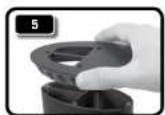Ultimate Support MS-90/45 - Column Assembly (MS-100 and MS-90) - 5