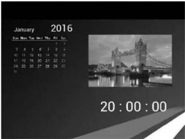 BRAUN DigiFrame 720 - Calendario - 1