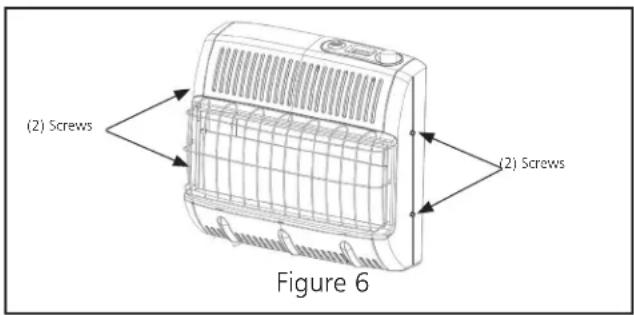 (2) Screws Figure 6 (2) Screws