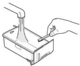 HITACHI EP-L110E - Rinse and remove dirt. - 2