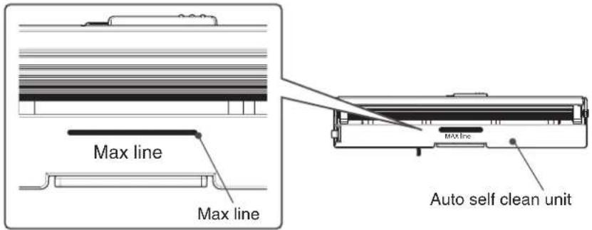 Max line Max line Auto self clean unit