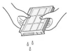 HITACHI EP-L110E - Clean the humidifying filter - 4