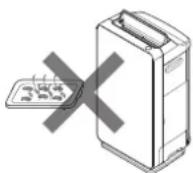 HITACHI EP-L110E - Do not use in locations near cooking appliances - 1