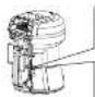 HITACHI CV-SC23V - How to Attach the Filter Cleaning Brush / วิธีเก็บแปร่งกิ้นที่ความสะอาดแต่กรรอน - 2
