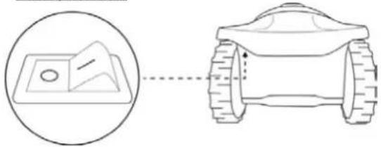 ROBOMOW RC312u - To remove the blade: - 3