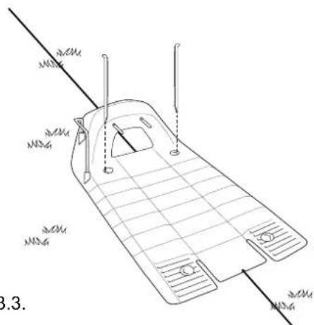ROBOMOW RC312u - Placement and connection of the Base Station - 3