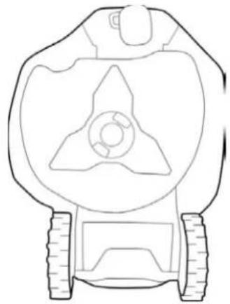 ROBOMOW RC312u - To remove the blade: - 1