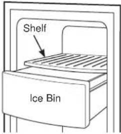 Shelf Ice Bin
