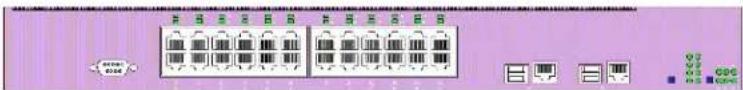Scanned image of a barcode or barcode scanner interface with two rows of barcode icons and control buttons