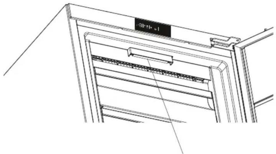 VESTFROST VIF 11177 DOD NoFrost - Byta ut LED-remsan - 1
