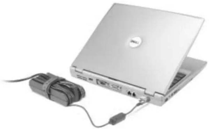 DELL Latitude D400 - Sådan finder du oplysninger om din computer - 3