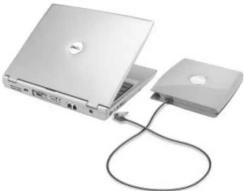 DELL Latitude D400 - Fjernelse af batteri 69 - 1