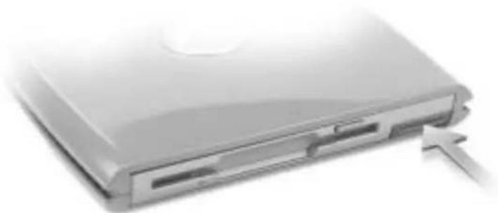 DELL Latitude D400 - Dell™ D/Bayn liittäminen - 1