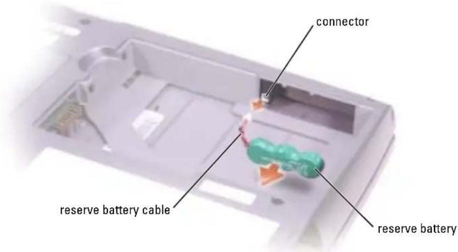 connector reserve battery cable reserve battery