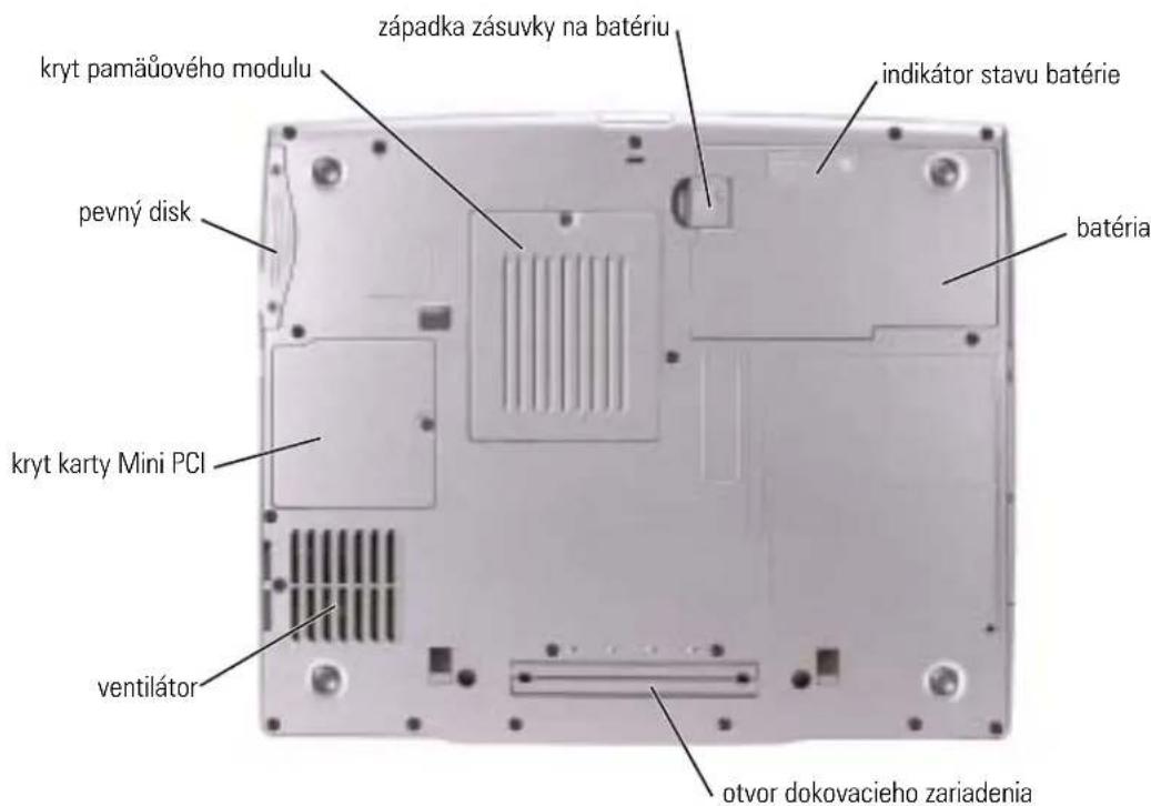 DELL Latitude D505 - pohl'ad zospodu - 1