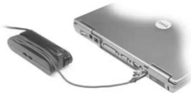 DELL Latitude D500 - A számítógép üzembe helyezése - 2