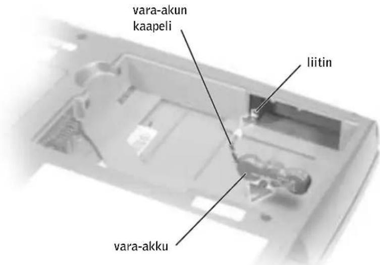 vara-akun kaapeli liitin vara-akku
