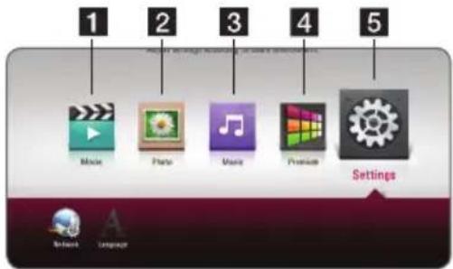 1 2 3 4 5 Music Photo Music Preview Settings