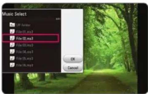 Music Select File 01.m3 File 02.m3 File 03.m3 File 04.m3 File 05.m3 File 06.m3 OK Cancel