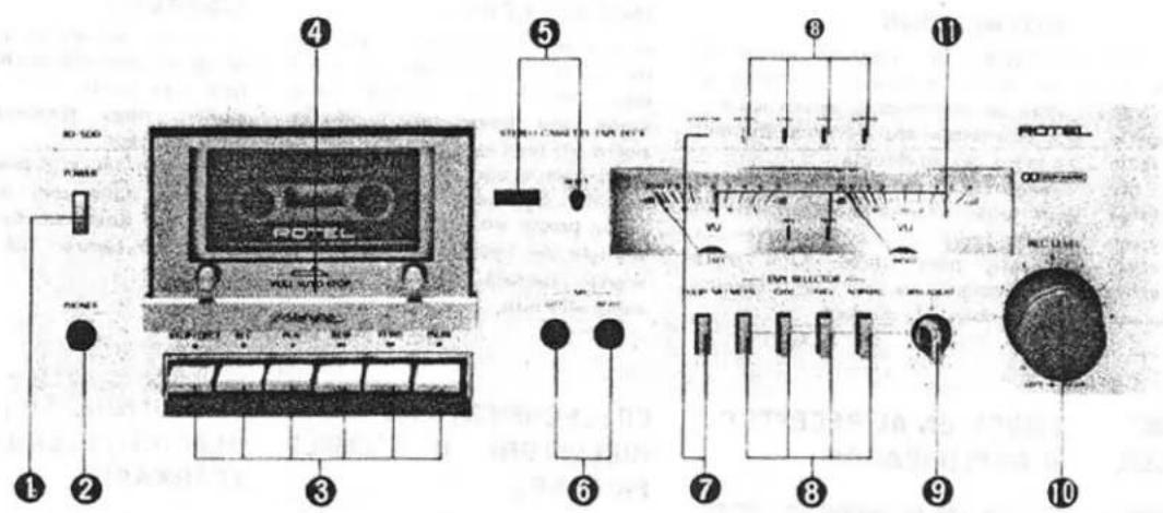 ROTEL RD-500 - EXCLUSIVE NOTE FOR U.K. - 2