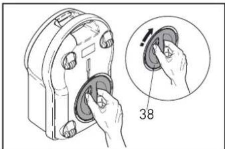 Sebo Dart 3 - Bag full and Power indicator - 4