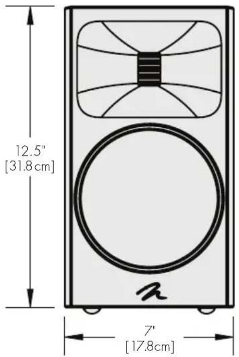 12.5" [31.8cm] 7" [17.8cm]