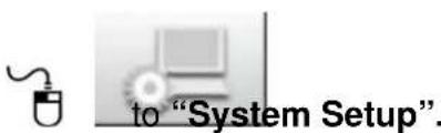 to "System Setup".