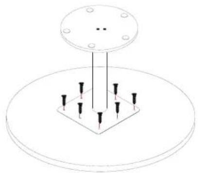 Special-T Sienna SIEN-30 - Table Assembly - 1
