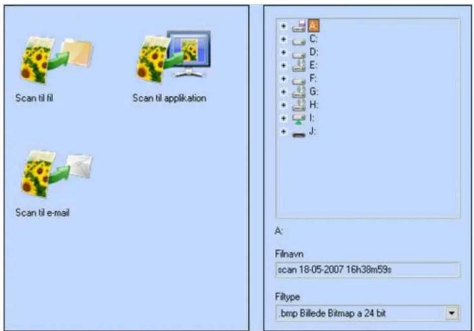 DELL 928 - Scanningsindstillinger - 1
