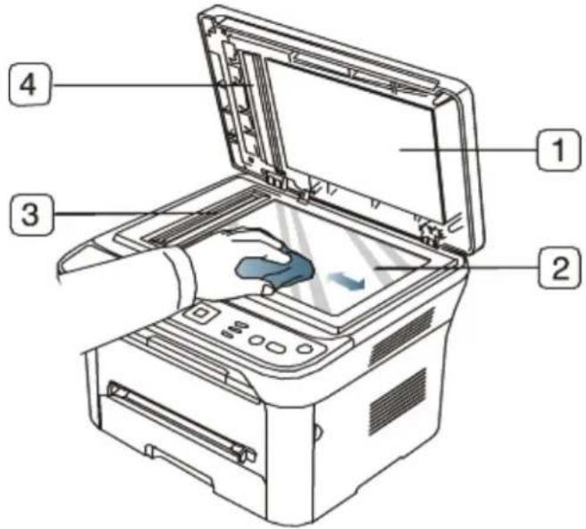 DELL 1133 - Rengøring af scannerenheden - 1