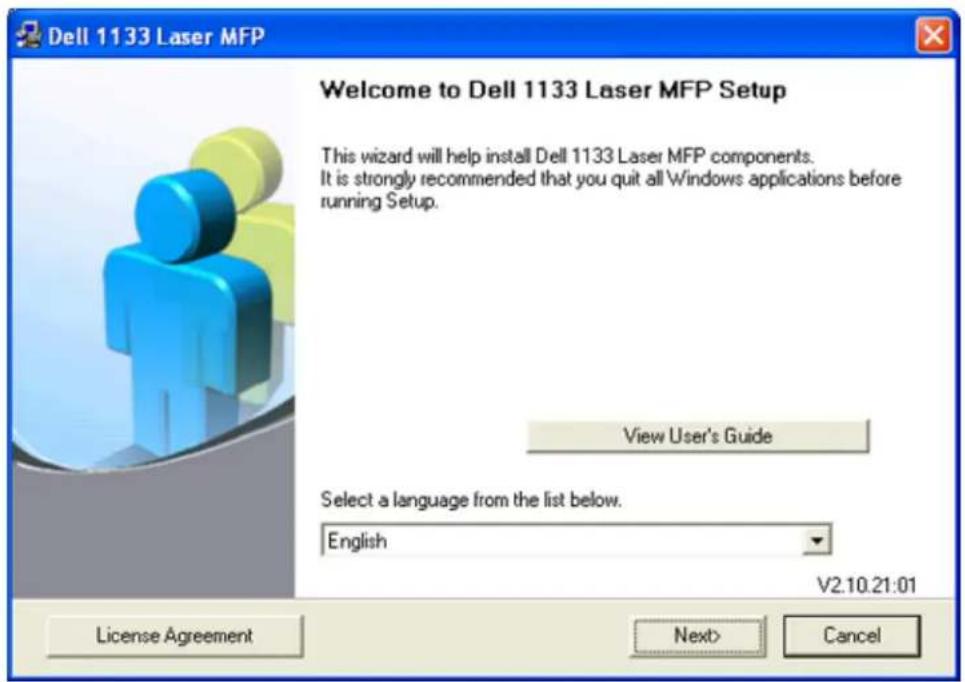 DELL 1133 - Klik på Next. - 1