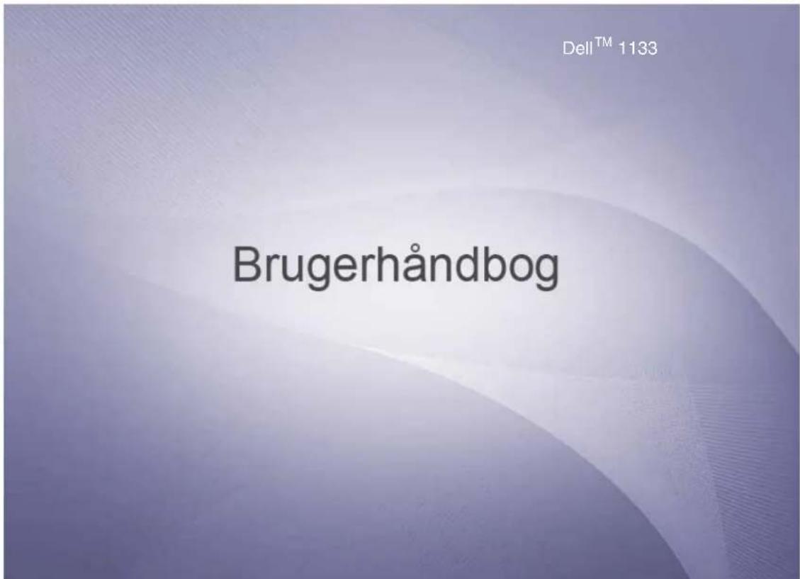 Dell™ 1133 Brugerhåndbog